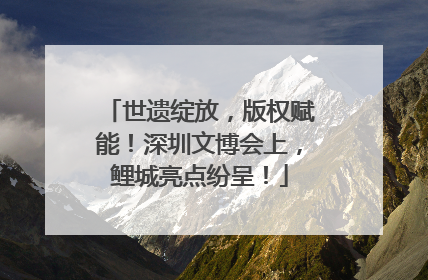 世遗绽放，版权赋能！深圳文博会上，鲤城亮点纷呈！