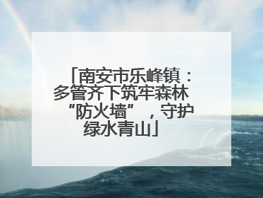 南安市乐峰镇：多管齐下筑牢森林“防火墙”，守护绿水青山