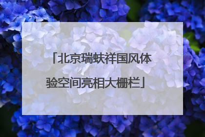 北京瑞蚨祥国风体验空间亮相大栅栏