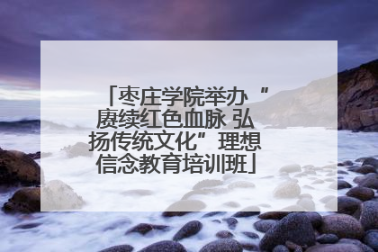 枣庄学院举办“赓续红色血脉 弘扬传统文化”理想信念教育培训班