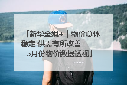 新华全媒+｜物价总体稳定 供需有所改善——5月份物价数据透视