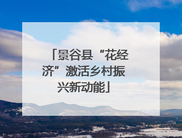 景谷县“花经济”激活乡村振兴新动能