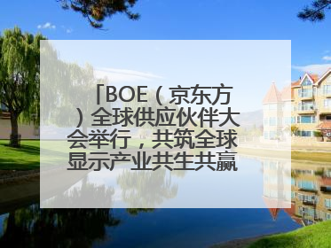 BOE（京东方）全球供应伙伴大会举行，共筑全球显示产业共生共赢新格局